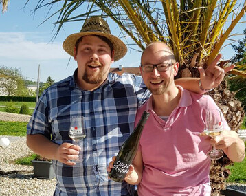 Lukas Schmidt (l.) und Markus Meier (r.) machen fortan gemeinsame Sache. 