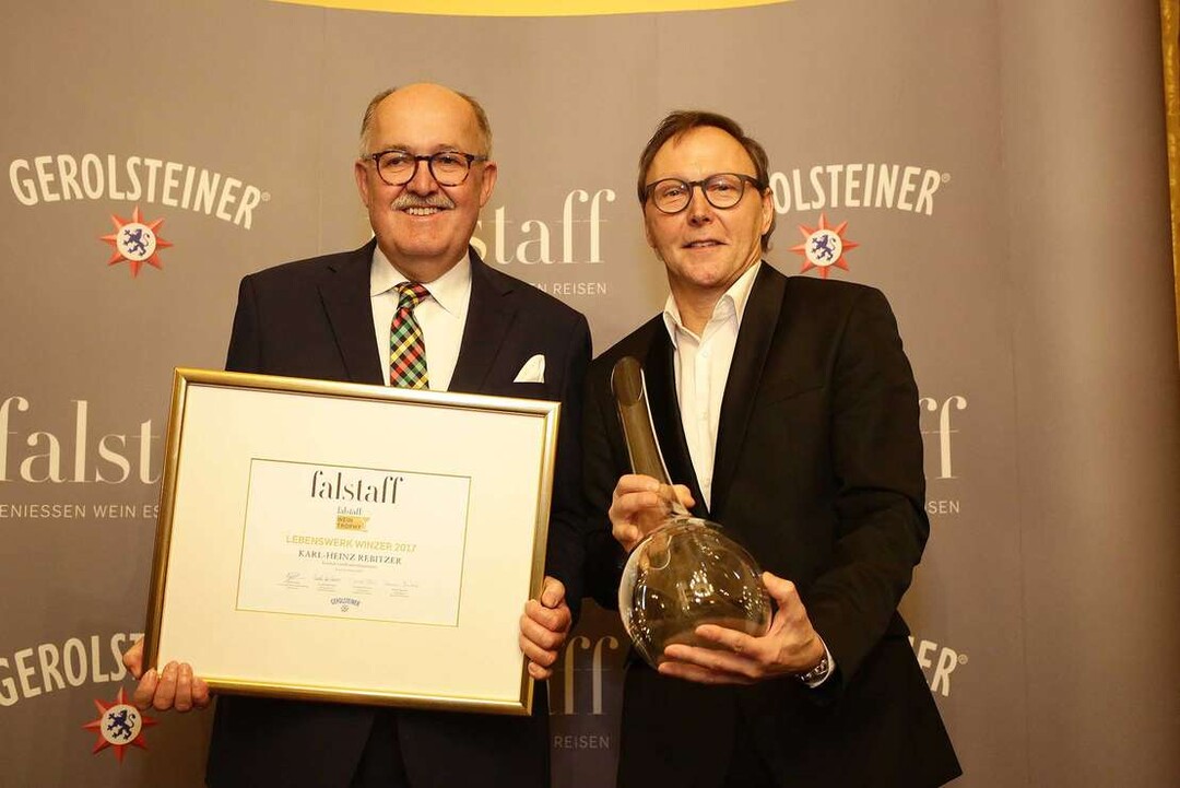 Fr sein Lebenswerk geehrt wurde Karl-Heinz Rebitzer, die Laudatio hielt Hermann Mengler.
