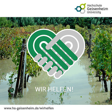 Studierende, Alumni und Hochschulangehrige aus Geisenheim leisten praktische und finanzielle Hilfe, um die Flutopfer zu untersttzen.