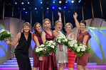 Die sechs Finalistinnen (v. l.): Pauline Baumberger (Nahe), Inga Storck (Pfalz), Klara Zehnder (Franken), Tatjana Schmidt (Rheingau), Carolin Klöckner (Württemberg) und Franziska Aatz (Baden).