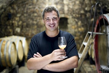Der Erstplatzierte David Spies
vom Weingut Spies in Dittelsheim (Rheinhessen).