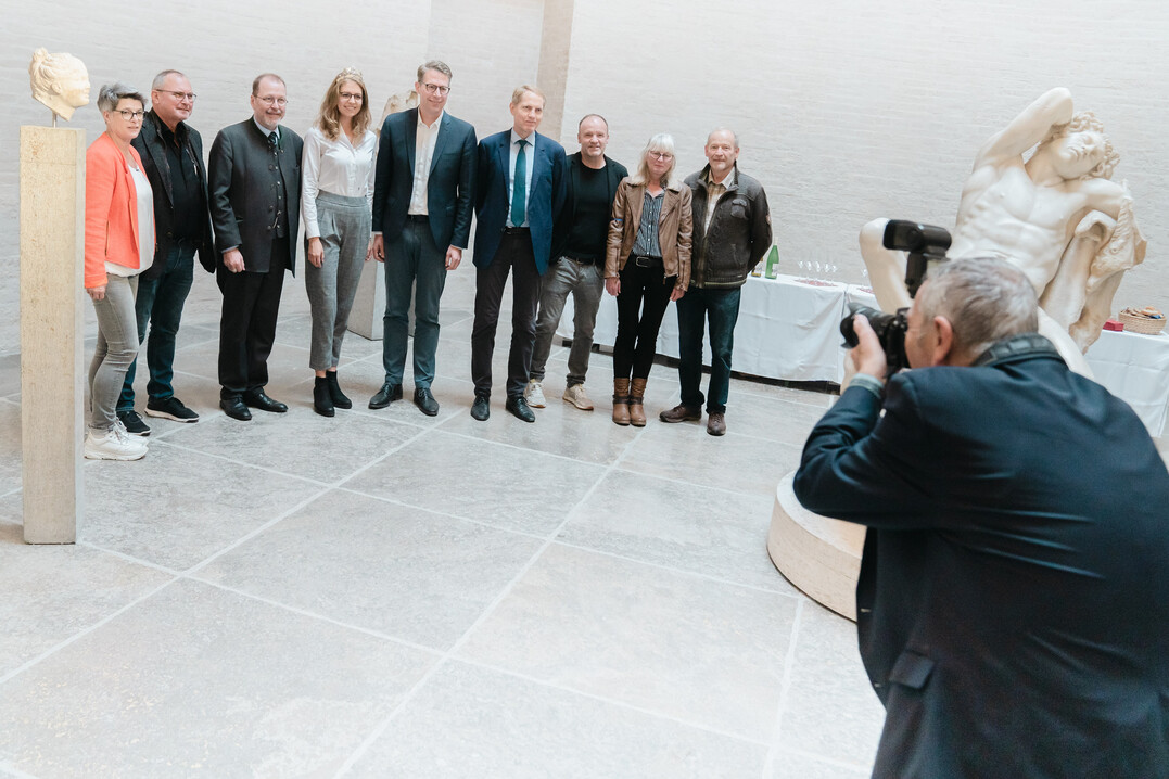 Die Winzer der Bayerischen Museumsweine sind stolz auf ihre Arbeit und die ehrenvolle Wrdigung.