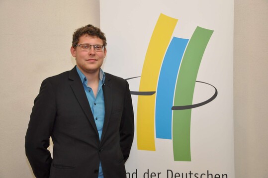 Belegte den 3.Platz in der Gruppe Weinbau II: Simon Maier aus Mhlhausen