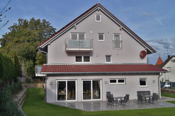 Das Gstehaus der Hoffmanns erstreckt sich ber drei Etagen.
