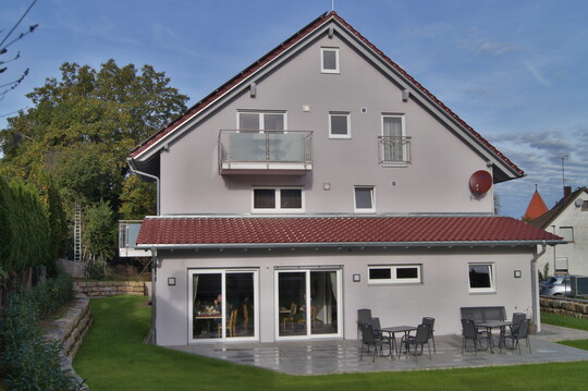 Das Gstehaus der Hoffmanns erstreckt sich ber drei Etagen.