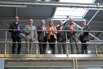 Das Weinanbaugebiet Franken stellt in der neuen Kelterstation der Winzergemeinschaft Franken
(GWF) in Repperndorf die Bilanz der Weinlese 2021 vor. 