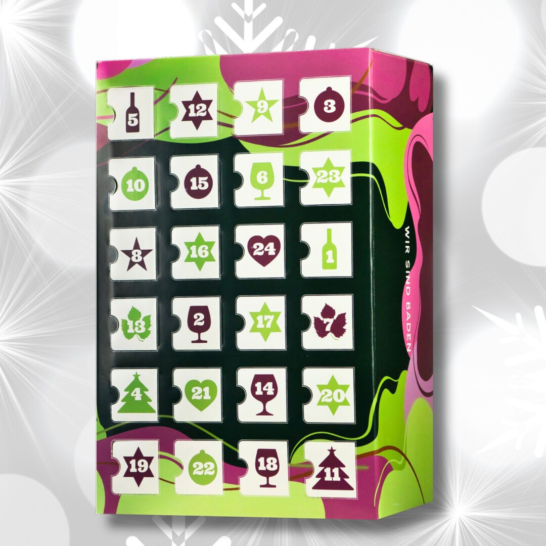 Wer sich einen Wein-Adventskalender kauft, kann sich auf tägliche Live-Degustationen freuen. 