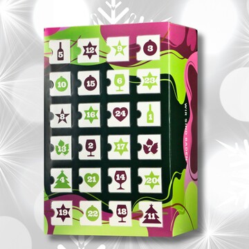 Wer sich einen Wein-Adventskalender kauft, kann sich auf tgliche Live-Degustationen freuen. 