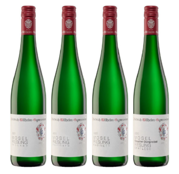 Seit Jahresbeginn 2023 kooperiert die German Wine Group mit dem ehemaligen Stiftungsweingut Friedrich-Wilhelm-Gymnasium in Trier. Das Ergebnis sind vier Riesling-Weine.