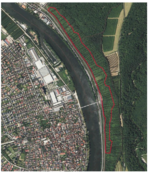 Das Projektgebiet im Jahr 2019. 50 Jahre später sind die Grundstücke fast vollständig zugewachsen.