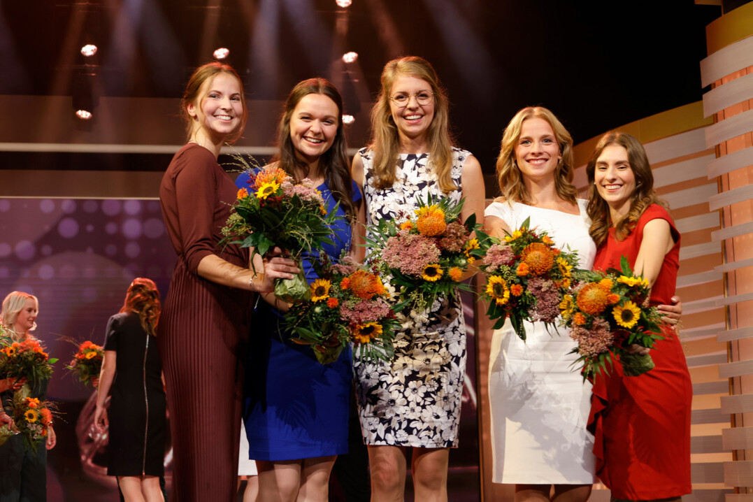 Die fünf Finalistinnen stehen fest: Lea Baßler (Pfalz), Sarah Röhl (Mosel), Eva Brockmann (Franken), Jessica Himmelsbach (Baden) und Katja Föhr (Rheingau).