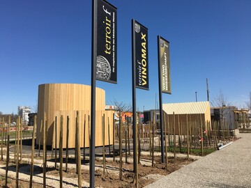 Das Vinomax wird circa 15 Personen fassen. In ihm knnen Besucher Frankenwein auf verschiedene Arten erleben.