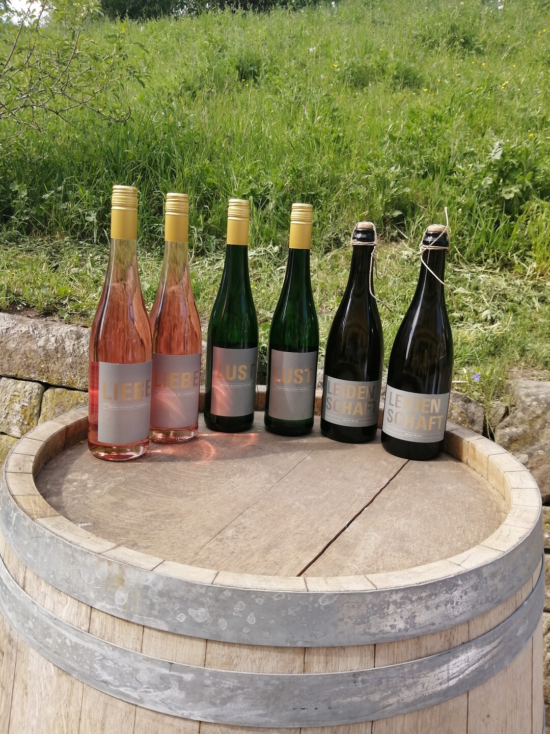 Die neuen Wein-Kreationen: Liebe, Lust und Leidenschaft.