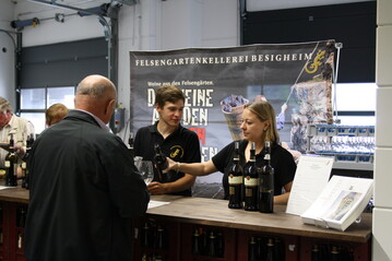 Felsengartenkellerei freut sich ber Rekordumsatz.
