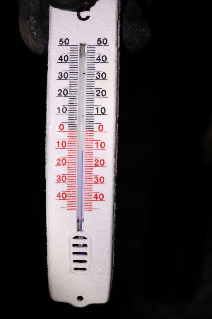 In Fellbach wurde bei knapp -10 Grad Eiswein gelesen.