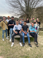 Die Auszubildenden des Gutsbetriebs Blankenhornsberg in Ihringen und dem Gutsbetrieb Freiburg.