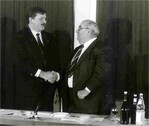 Gotthilf Link übergibt 1991 an Hermann Hohl