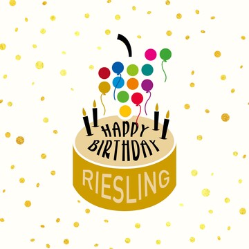 Die bedeutendste Rebsorte Deutschlands, der Riesling, feiert am 13. Mrz 2021 ihren 586sten Geburtstag. 