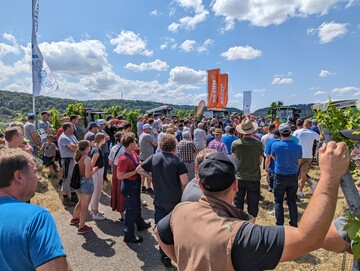 Die Maschinenvorfhrung zog wieder unzhlige Besucher nach Weinsberg.