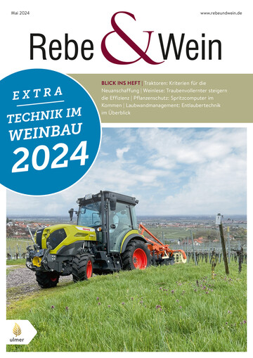 Rebe & Wein Technik im Weinbau Cover 2024