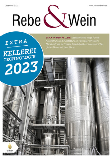 Rebe & Wein Kellereitechnologie Cover 2023