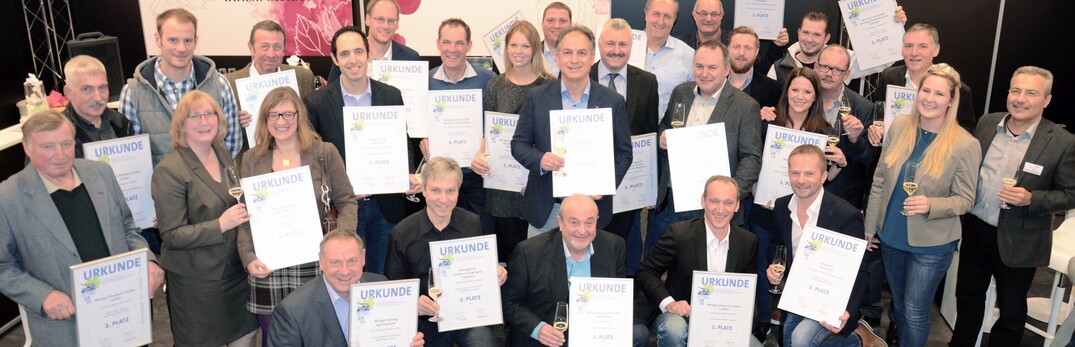 Die Sieger des Schwarzrieslingpreises.