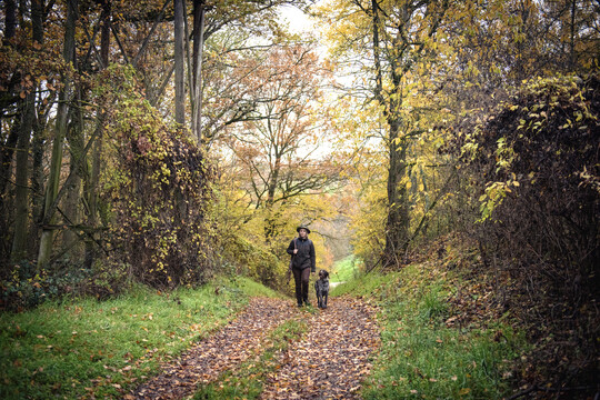 Shanna Reis auf der Jagd.