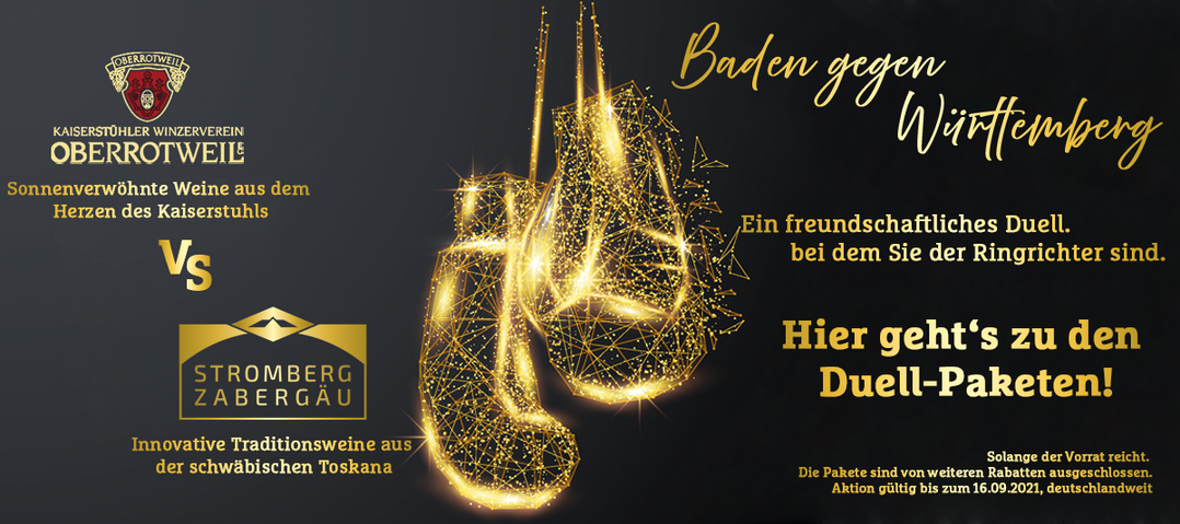 Machen Sie mit und Seien Sie Teil der Weinjury beim Kampf "Baden gegen Württemberg".