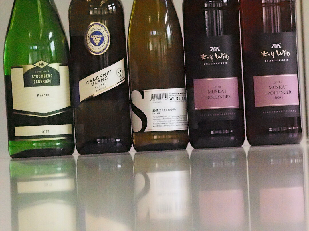 Diese fünf Weine wurden mit Großem Gold ausgezeichnet.