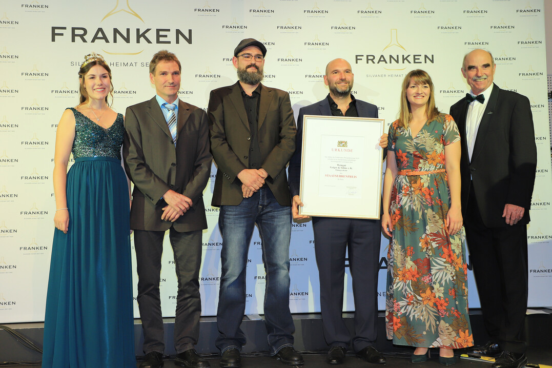 Staatsehrenpreis fr das Weingut Geiger und Shne