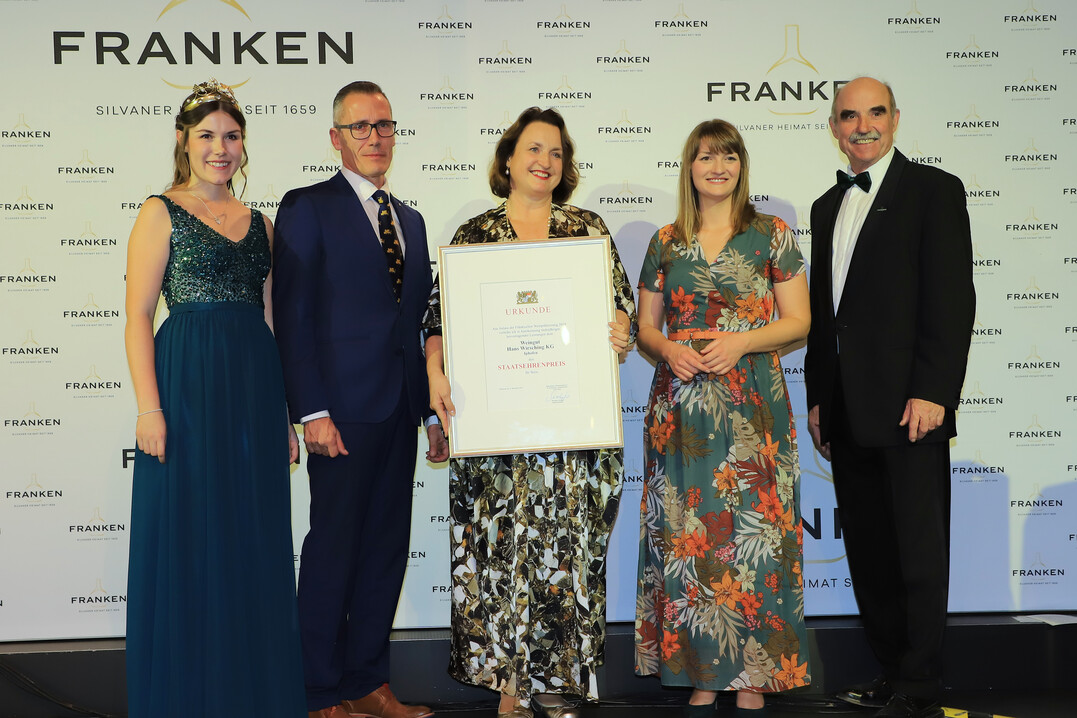 Staatsehrenpreis fr das Weingut Hans Wirsching