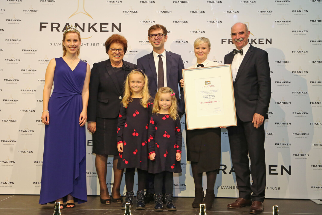 Staatsehrenpreis Weingut Zehnthof, Familie Weickert