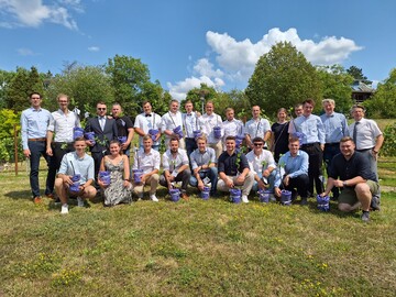 Die graduierten Techniker der LVWO Weinsberg starten in die weite Welt des Weinbaus.
