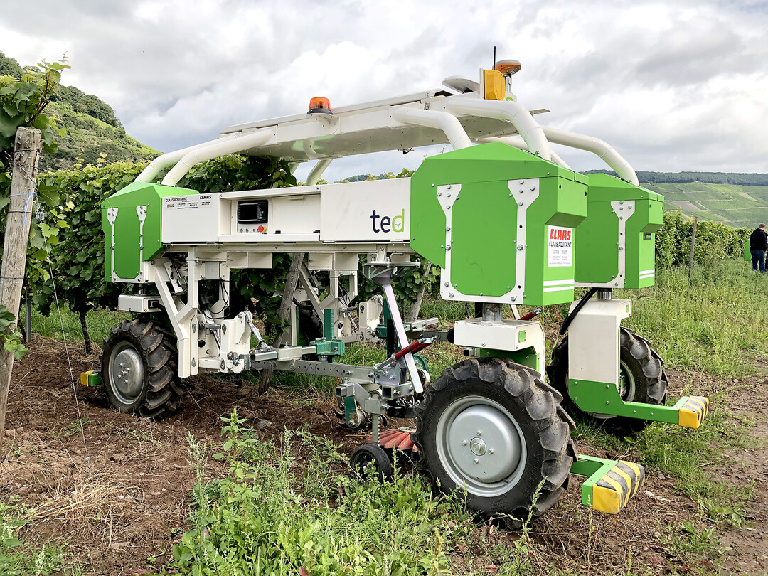 Der TED von Naio Technologies ist ein autonomer Geräteträger.