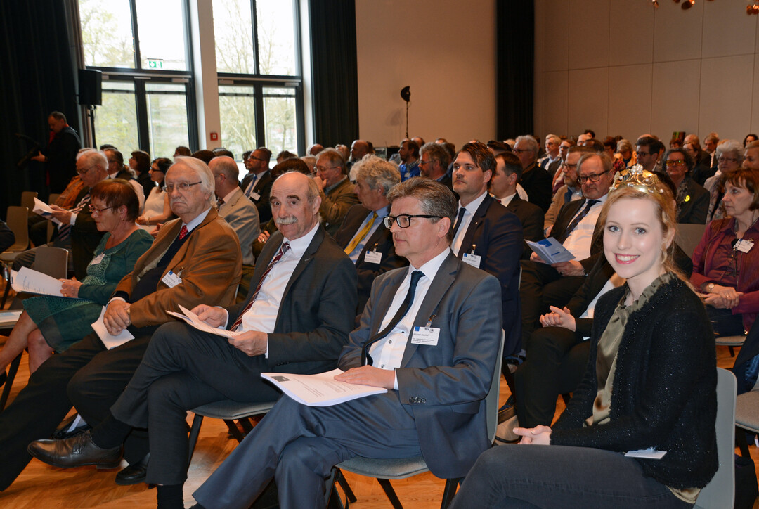 Das Interesse war gro, der Saal im Hotel Melchior Park voll besetzt.