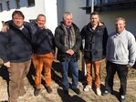 Die neuen und alten Vorstandsmitglieder des VDP-Württemberg von links: Markus Drautz, Gert Aldinger, Hans-Peter Wöhrwag, Felix Ellwanger und Moritz Haidle