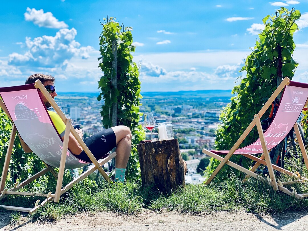 Weinausschank am Heilbronner Wartberg