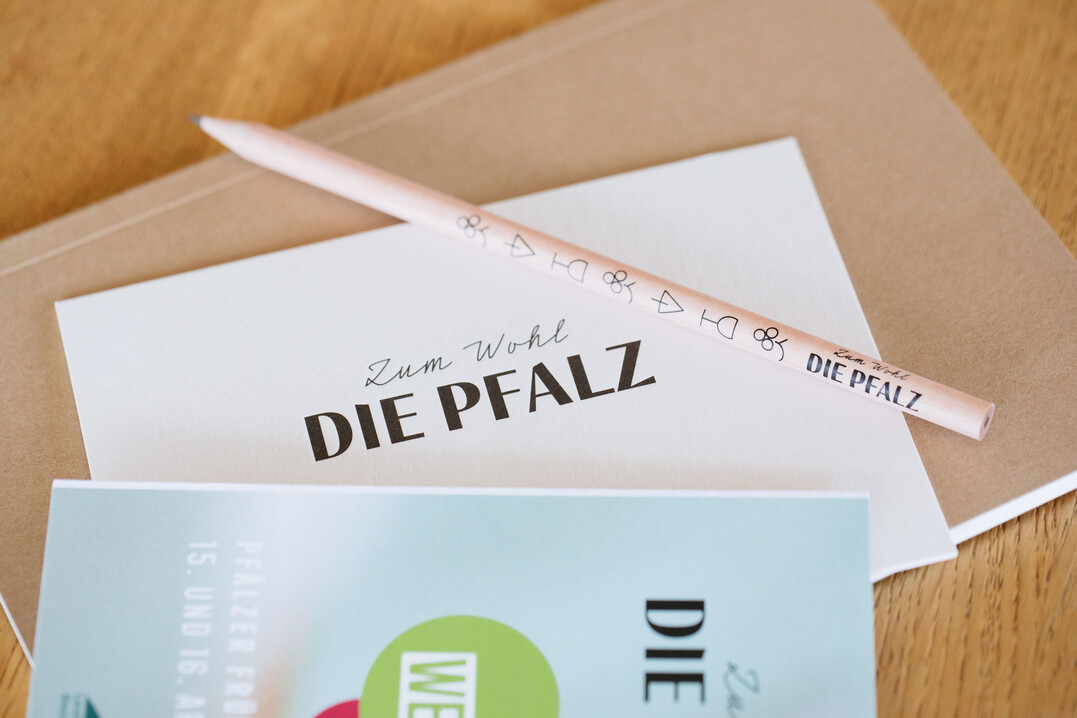 Werbeartikel im neuen Markendesign.
