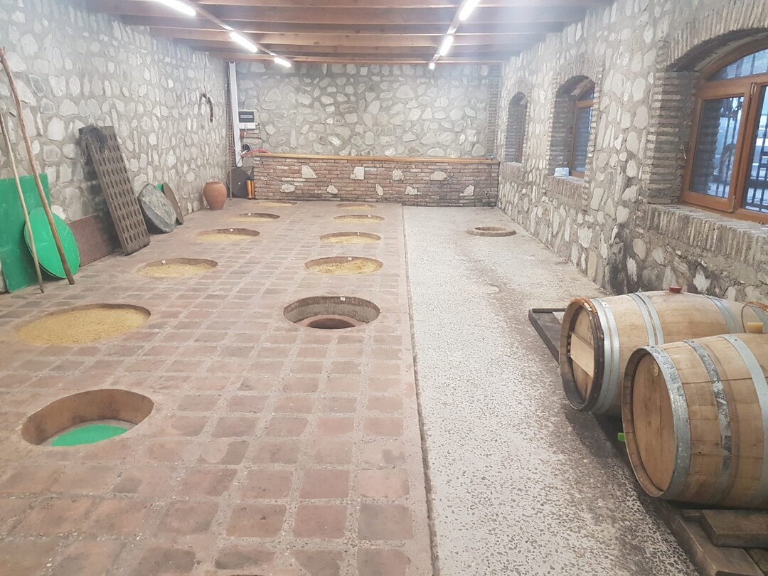 Weinbau in Gerorgien.