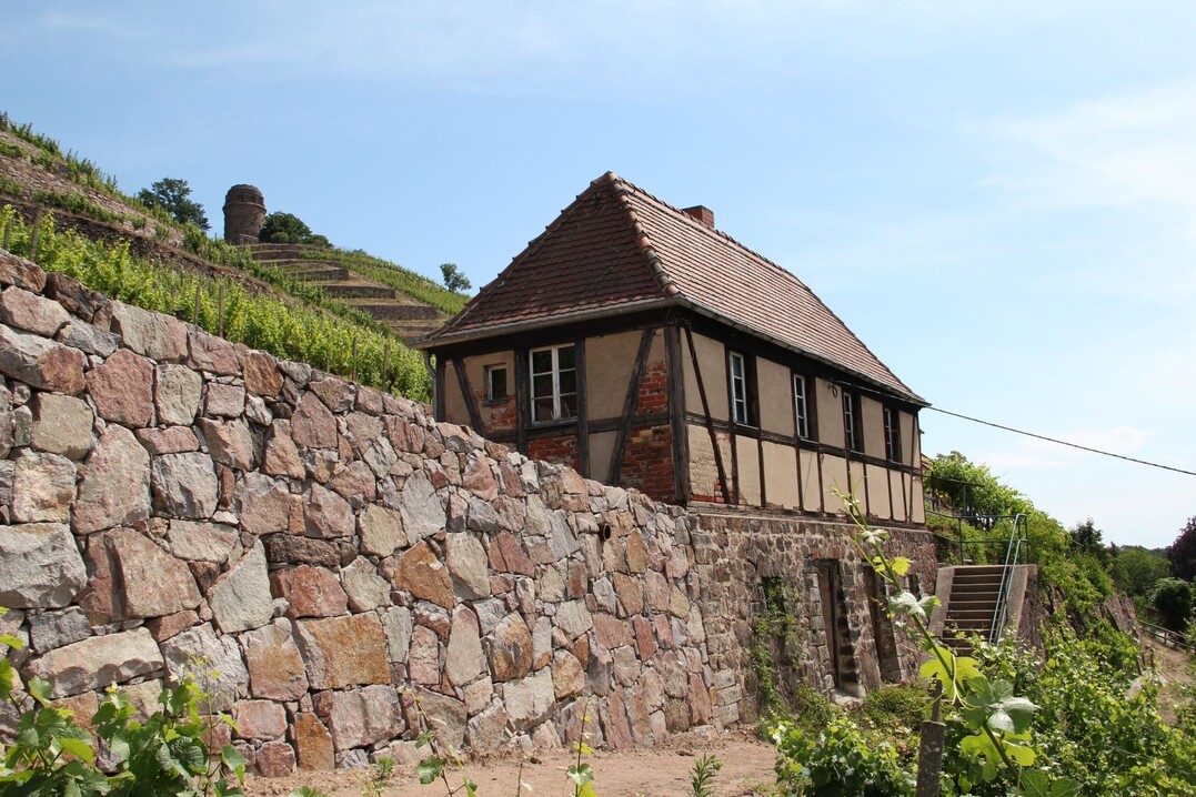 Das zu sanierende Winzerhaus steht als Einzeldenkmal auf der Liste der Kulturdenkmale Sachsens.